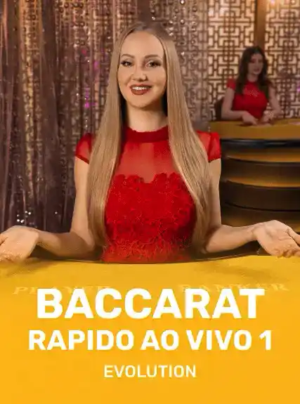 Baccarat Rapido ao Vivo 1